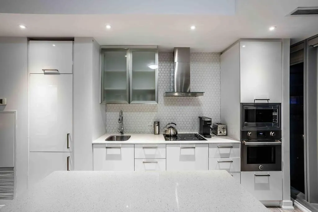 Signature View Of Cn Tower In Lux Toronto Condo